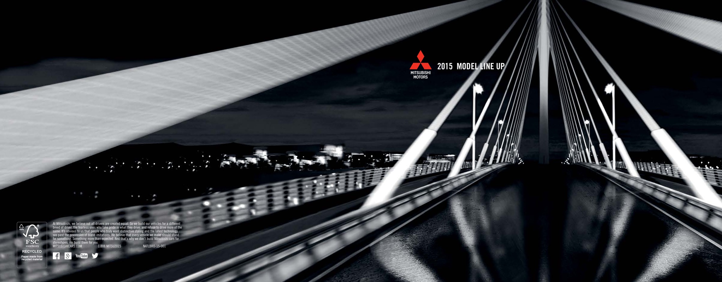 2015 Mitsubishi Full Line Brochure Page 3